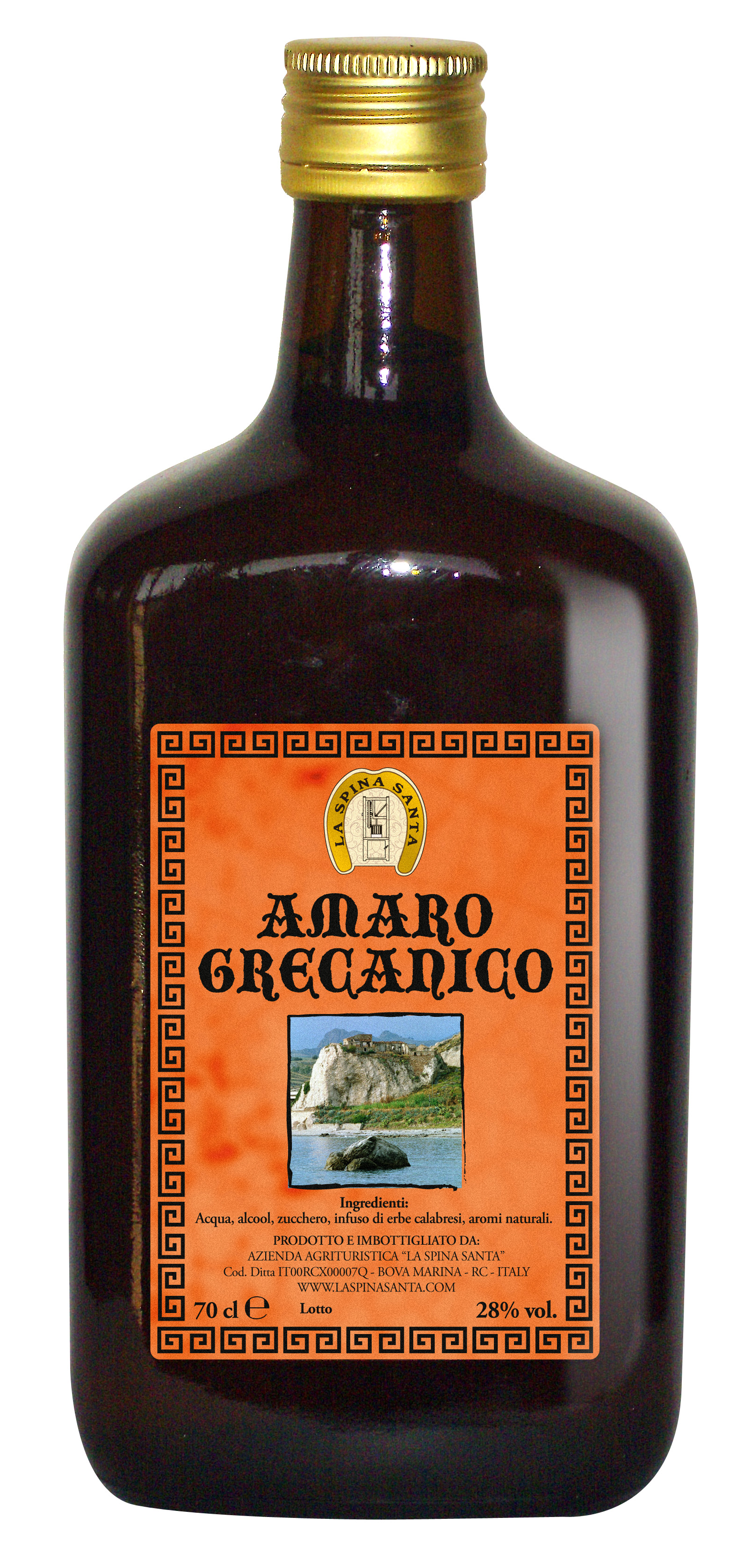 Amaro grecanico bt. 70 cl 28% vol